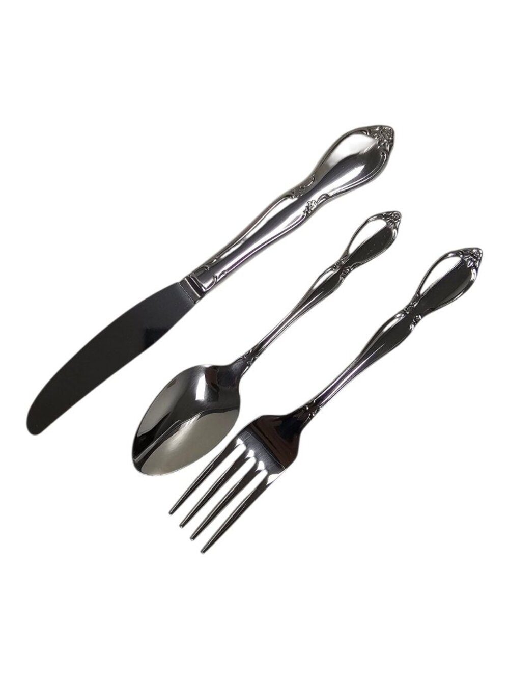Oneida Chateau 3-piece child flatware silverware set . service for 1 - Picture 5 of 8